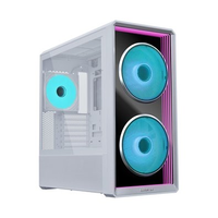 Gabinete Gamer Lian Li Lancool 217, Mid Tower, E-ATX, Lateral em Vidro, 3X Fans, Branco - LAN217INFW