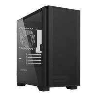 Gabinete Gamer Montech AIR 100 Lite, Mini Tower, Lateral em Vidro Temperado, 2x FANs, Preto - AIR100LITEB