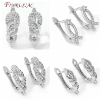 18K Gold Plated,Anti-Allergy Earring Hook Clasps,Supplies For Jewelry,Fasteners Earwires,Earrings Fixtures Accessories