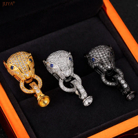 JUYA Good Quality Clasps Hooks Fasteners Copper Zircon Clasps Connector For DIY Needlework Pearls Jewelry Making Accessories