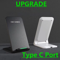Wireless Charger For iPhone 17 15 14 13 12 11 Pro Xs Max Mini Induction Fast Wireless Charging Stand For Samsung s8 s9 s10 note