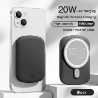 Mini Magnetic Wireless Power Bank 10000mAh Portable Powerbank Type C Fast Charger for iPhone 15 14 13 12 Pro Xiaomi 14 Magsafe