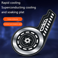 Cell Phone Cooler Plate Ultra-thin Radiator Heat Sink with Extended Cooling Area Radiating Sticker for Gaming Cooling Accessory