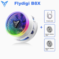 Flydigi B8X B9XCellphone Cooler Frequency Conversion Super Heat Dissipation Magnetic Radiator RGB Light For Iphone Ipad Android