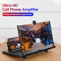10/12-inch portable phone screen video magnifier and phone holder suitable for all smartphones