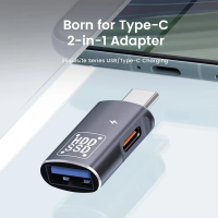 2 in 1 OTG Adapter USB 2.0 Type C Male To Female Adapter USB Adapter Data Transfer Converter For Macbook Xiaomi HUAWEI Samsung