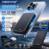 2026 NEW 10000mAh Portable Magnetic Wireless PowerBank PD22.5W Fast Charging External Battery for Magsafe For iPhone Samsung