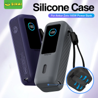 Silicone Protective Case Dustproof Cover Travel Carrying Case for Anker Zolo 25000mAh 165W Power Bank TF/SIM storage Bag