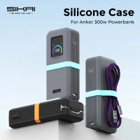 SIKAI Silicone Case for Anker 300w 26250Mah Powerbank Shockproof Cover with Precise Cutouts