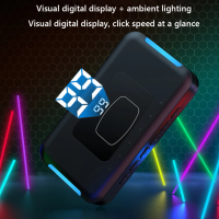 Wireless Auto Screen Clicker Mute Universal for iOS/Android 199 Gears Adjustable Auto Tapping Tool for Live Stream Games