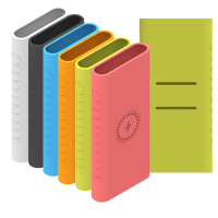 Soft Silicone Protective Case Cover for Xiaomi Power Bank 3 10000 MAh PLM13ZM Dual USB Port Sleeve Power Bank Model WPB15ZM