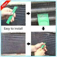 Plastic Air Conditioning Fin Comb Accessories Universal Condenser Radiator Fin Brush for Auto Cooling System Condenser Comb Kits