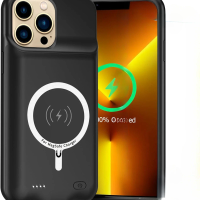 10000mAh Battery Charger Case For iPhone 13 Pro Wireless Charging Power Bank Magnetic Charging Cover For Magsafe Battery Pack