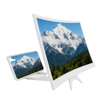 Foldable Curved Screen Amplifier 12 Inch Mobile Phone Amplifier Ultra Clear Magnifying Glass Lazy Stand For Watching Movie