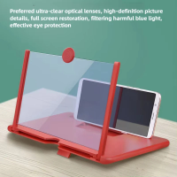 12"Mobile Phone Magnifier for Easy TV Viewing Orientation for Landscapes Use Eye Protection Full-Screen Mobile Phone Magnificate