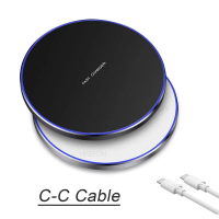 Wireless Charging Pad Fast Wireless Charger Compatible for iPhone 17 Pro 16 15 14 13 12 SE XS Max XR AirPods for Samsung Galaxy