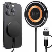 Essager Magnetic Wireless Charger Pad Fast Charging Qi Adapter for iPhone 17/16/15/14pro Max Xiaomi Pad PD Compatible