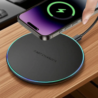 40W Wireless Charger Stand Fast Charging Dock for iPhone 17-11 X XR Samsung S22 S21 Xiaomi Android Phones