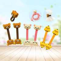 1Pc Cable Organizer Winder For iPhone 5 5s For Samsung Galaxy S4 S5 Manage Headphone Cartoon Cute Organizer Manage Headphone