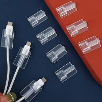 10pcs Guard Your Charging Wire - Transparent Wire Holder, Suitable For Apple And Android Type-C Wires
