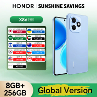 New Global Version HONOR X8d 4G 8GB+256GB 6.77'' AMOLED Screen 108MP Main Camera 7000 mAh 45W SuperCharge Dual SIM Android 16