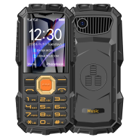 4G LTE Durable Elderly Phone with Power Bank Two Sim Big Keypad Large Battery SOS Call Speed Dial Flashlight for Seniors