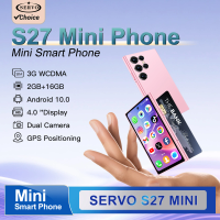 SERVO S27 MINI Android Pocket Smartphone 3G WCDMA Google Play 2GB+16GB Face Unlock Dual SIM 4.0" Display Small Smart Cellphones
