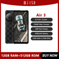 IIIF150 Air3 Rugged Machine 12GB+512GB Night Vision 6.6 Inch Helio G96 Smartphone Android 14 100MP 5500mAh 30W 4G Cel l Phone