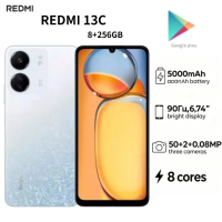 2026 Latest Model Redmi 13C Global Version Premium Smartphone 8GB+256GB Large Storage 6.74 Inch HD Display High Performance