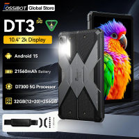 10.4" Rugged Tablet FOSSiBOT DT3 Tablet 12GB 256GB 5G Android 15 OS 21560mAh 32+64MP 66W FaceID NFC WIFI6 Pad