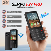 SERVO F27 PRO 4G Button Smartphone 3.5" Touch Display Speed Dial Dual SIM Card Android Smart Phone WiFi GPS Flashlight Cellphone
