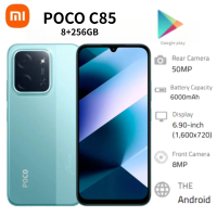 20206 new Poco C85 Smartphone 6.5' HD+ Display 8GB RAM 256GB Storage Mediatek Helio G81 Chipset Dual 48MP Camera