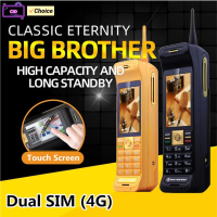 C10 Big Brother LTE 4G Touchscreen Mobile Phone Super-long Standby 2.6inches Dual SIM Card Loud Voice Unlocked Cellphone