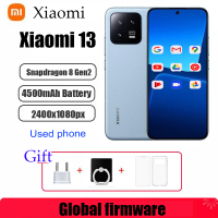 Global firmware Original Xiaomi 13 5G Smartphone 6.36 inches HyperOS 2.0 67W 4500mAh IP68 2400x1080px used phone