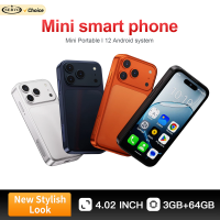 SERVO 17PRO MAX 2027 Mini Smartphone 4G LTE Android12.0 OS 3GB+64GB Google Play WiFi Dual SIM 4.02" Screen Small Smart Cellphone
