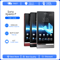 Sony Xperia P LT22 LT22i Refurbished Original Unlocked Android Mobile phone 4.0" Dual Core 1G RAM 16GB ROM 8MP Camera Cell Phone