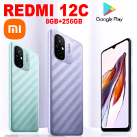 XIAOMI Redmi 12C fashion smartphone 8GB+256GB/5000mah battery capacity/back fingerprint/facial recognition/support GPS