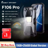 [World Premeire] FOSSiBOT F106 PRO Rugged Smartphone 15GB+256GB MTK G85 Android 14 12000mAh Cellphone Mobile phoneS 6.58FHD+30W