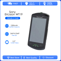 Sony Ericsson Live with Walkman WT19 Refurbished-Original WT19i Mobile Phone Unlocked Android GPS Wi-Fi 3.0inch Touchscreen