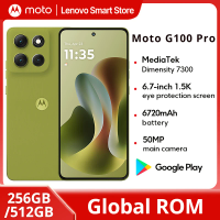 Motorola Moto G100 Pro SmartPhone Dimensity 7300 Global ROM 6.7-inch 1.5K pOLED 120Hz Display 50MP AI Camera 6720mAh Cellphone