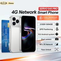Official SERVO 4G LTE Mini Smartphone Android10.0 System 3GB+64GB Play Store WiFi 2 SIM 4.5" Screen Portable Smart Mobile Phones