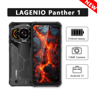 LAGENIO Panther 1 4G Ultra-thin Rugged Smartphone 6.7" HD 4GB+128 Unisoc T7250 Octa-Core 13MP 5150mAh Android 15 Fingerprint NFC