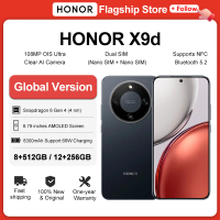 HONOR X9d Global Version 6.79" AMOLED Display 108MP Dual AI Cameras 8300mAh Battery Support 66W Fast Charging Android15 Dual SIM