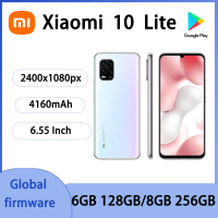 Xiaomi 10 Lite 5G Global Version MIUI 11 smartphone 2400x1080px 4160mAh Snapdragon 765G 33W 128GB 256GB used phone