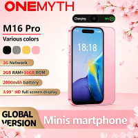 ONEMYTH M16 Pro Mini 4" Small Screen Smartphone | Face ID Unlock, Dual SIM, 2000mAh Battery, 2GB RAM 16GB ROM