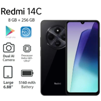 Xiaomi Redmi 14C 6.88" 120Hz Display 5160mAh Battery 13MP Camera 4G LTE Android Smartphone Mobile Phones Smartphone