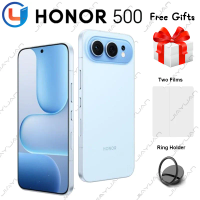 Original HONOR 500 5G Mobile Phone 6.55" 120Hz Display MagicOS 10 Snapdragon 8s Gen 4 Camera 200MP Battery 8000mAh Smartphone