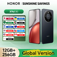 Global Version HONOR X9d 12GB+256GB/512GB 6.79'' 120Hz Screen Snapdragon 6 Gen 4 108MP AI Camera 8300 mAh 66W Super Charging