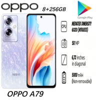 2026Newest Model (OPPO A79 Global Edition Smartphone 8GB RAM 256GB Storage Facial Recognition Fast Charging Full Screen