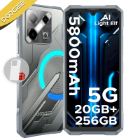 DOOGEE Blade GT Pro Rugged Phone 6.72''FHD+120Hz LED Light Effect 32GB(12+20)+512GB 5800mAh Battery Android 14 NFC Cellphone